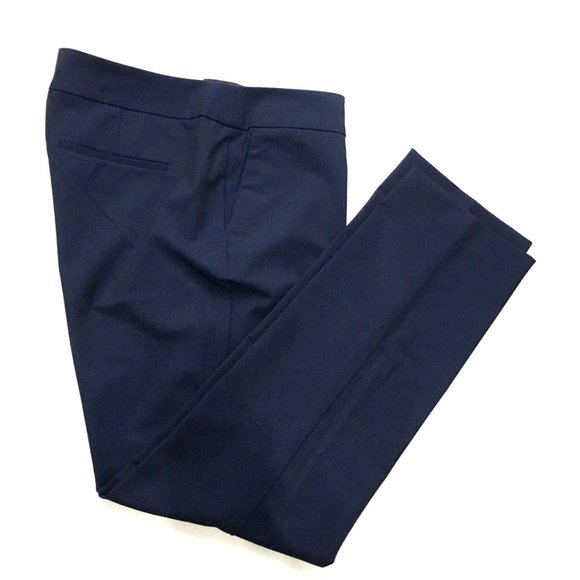 Ann Taylor Factory Pants - Ann Taylor women's navy-blue dress pants, size 10-11.